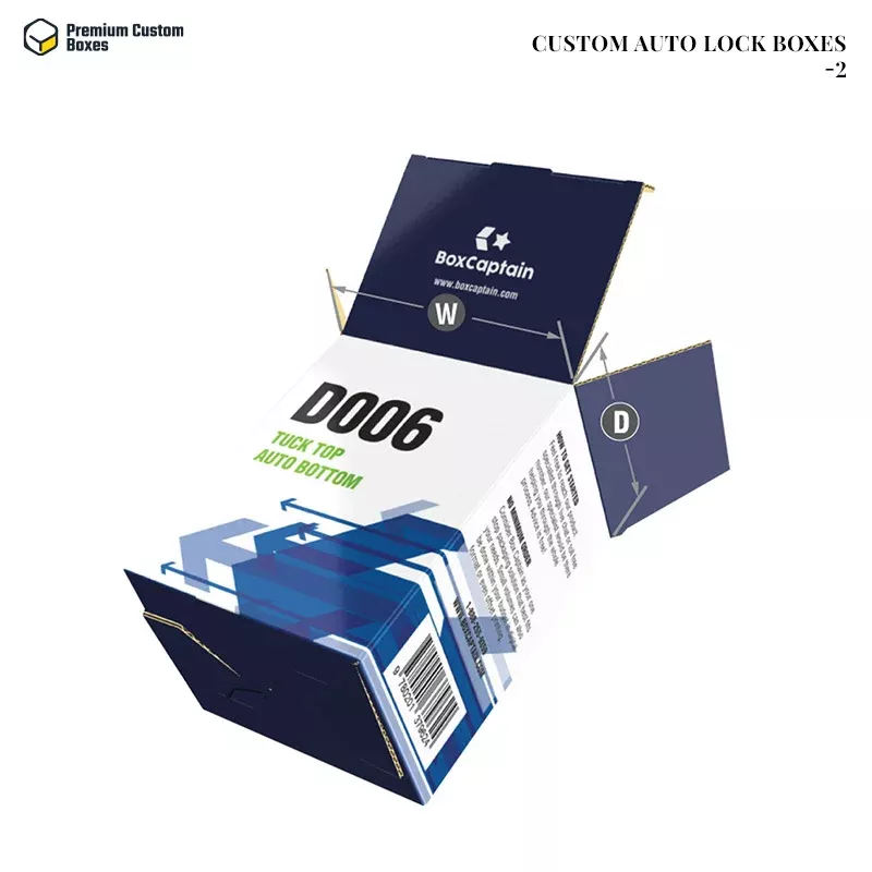 Custom Auto Lock Boxes