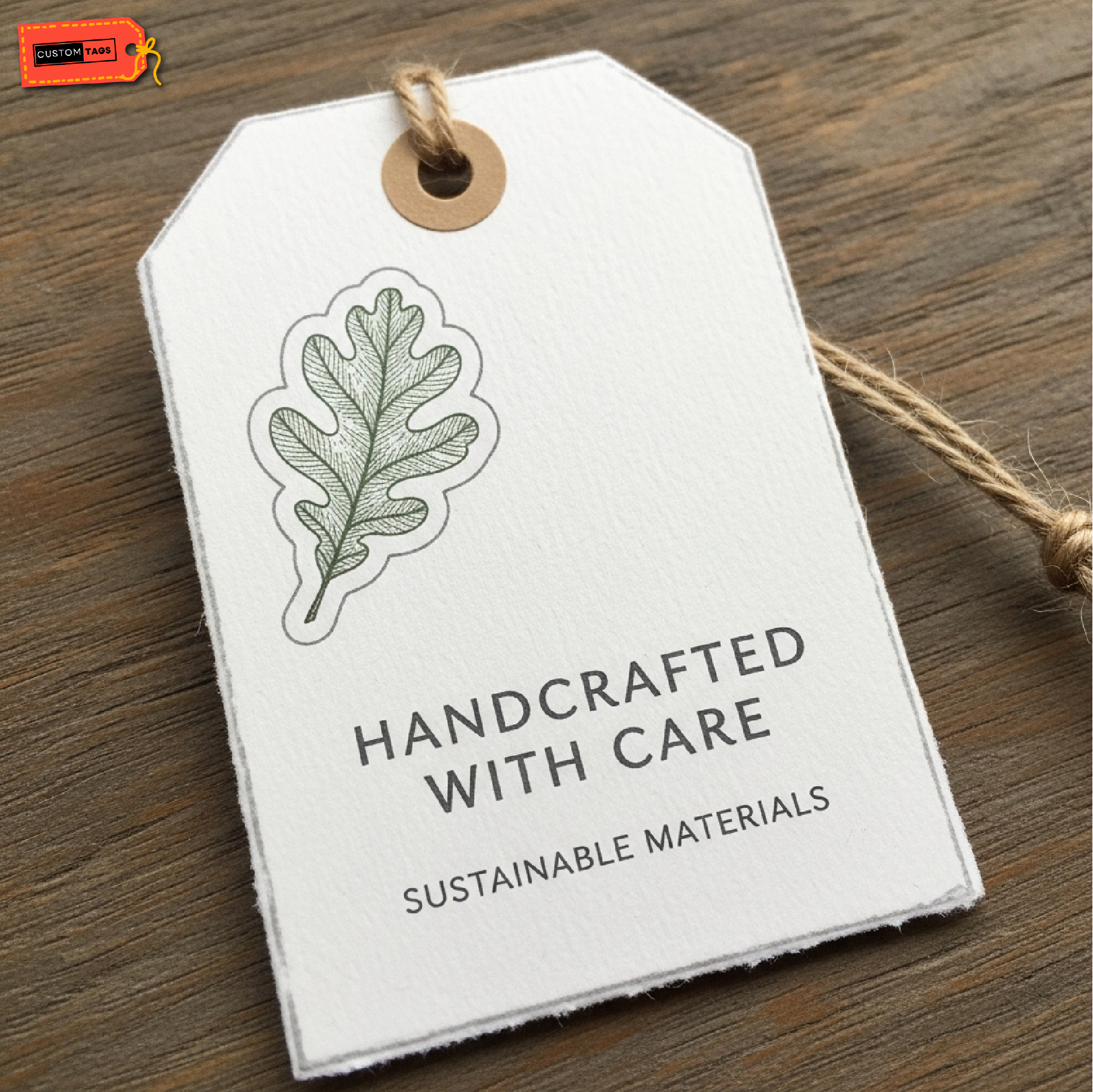 Custom paper tags